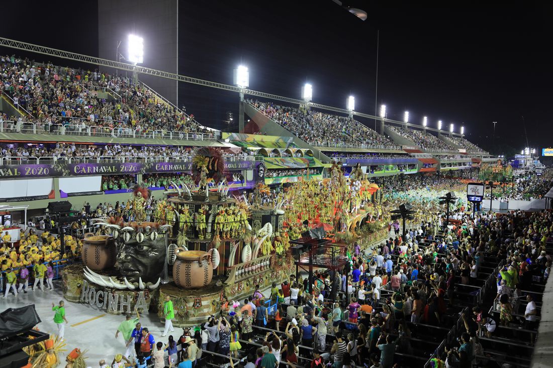 Karneval im Sambodrom von Rio de Janeiro