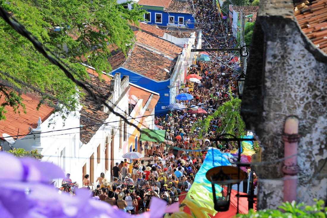 Karneval in Olinda, Brasilien