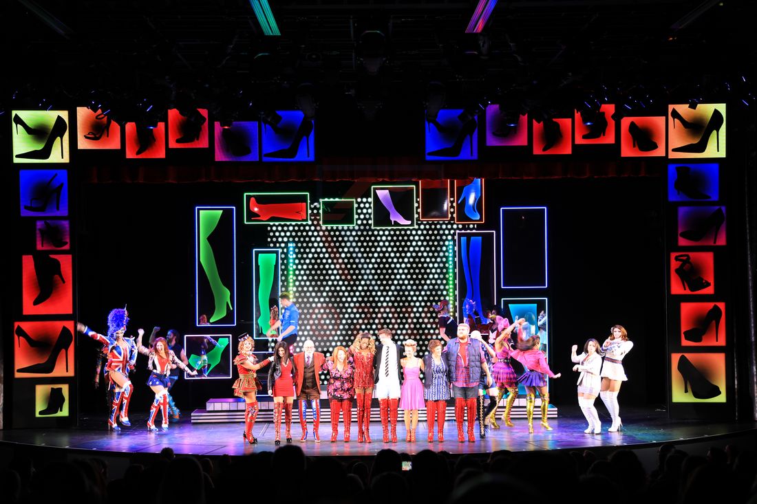 Kinky Boots the musical aboard Norwegian Encore Kinky Boots the musical aboard Norwegian Encore