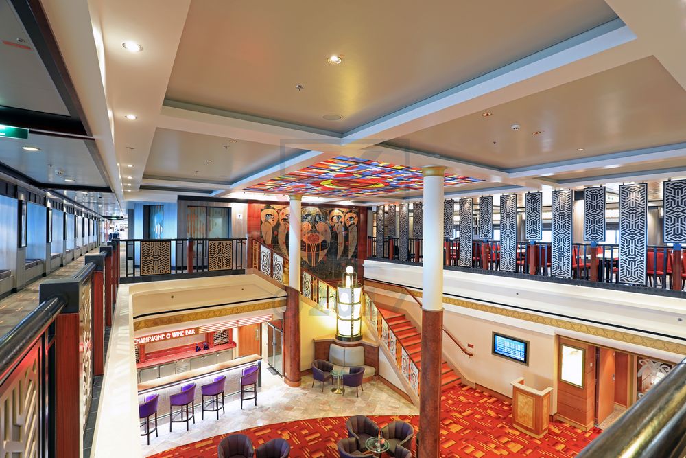 Kleines Atrium am Jasmine Restaurant Le Bistro and Sushi Bar Norwegian Jade