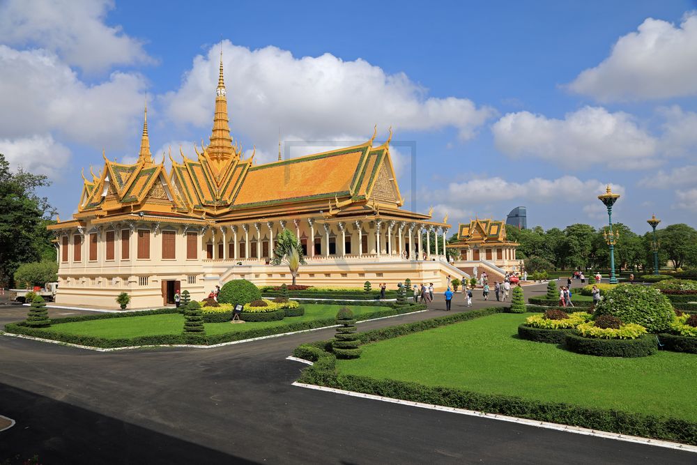 Königspalast Phnom Penh, Kambodscha