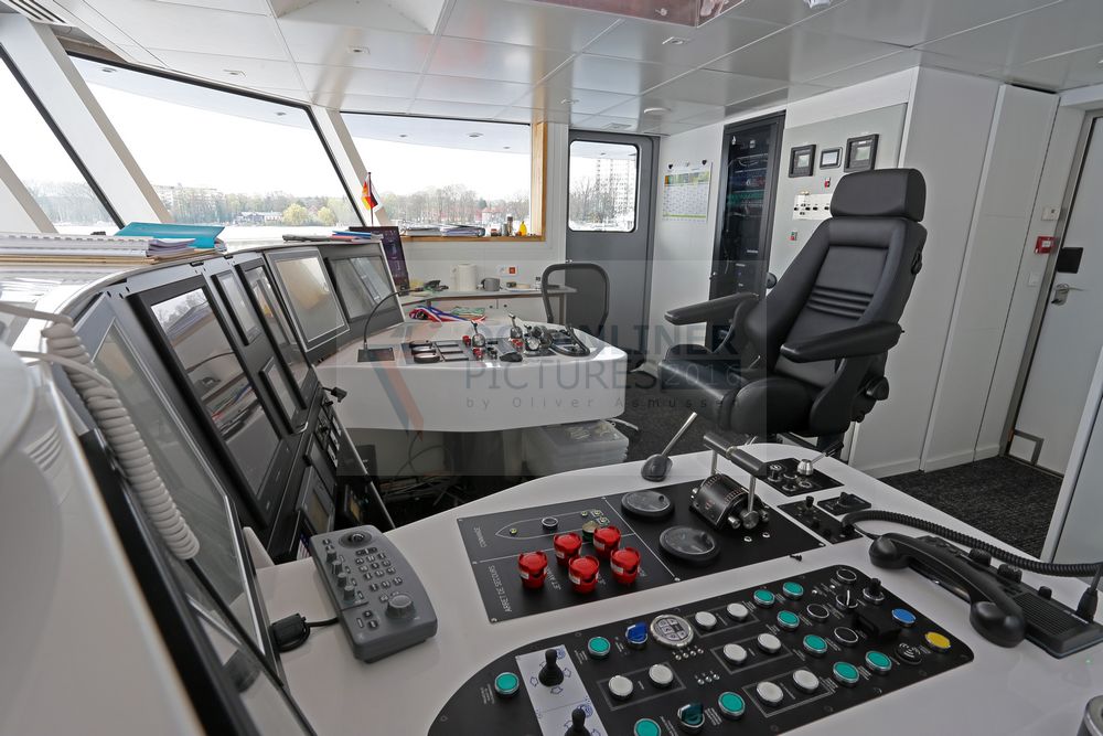 Kommandobrücke Elbe Princesse