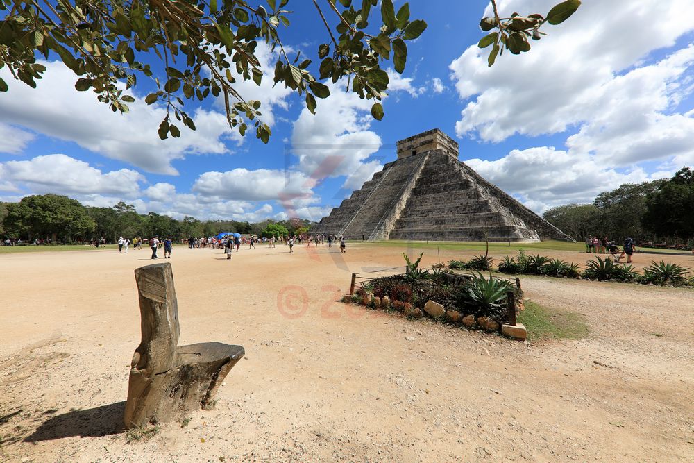 Kukulcan-Pyramide Chichen Iztá, Mexico, Yucatan