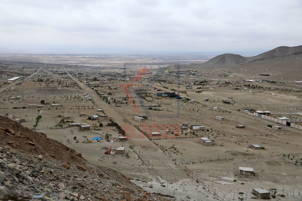 Landschaftsbild in Peru bei Matarani