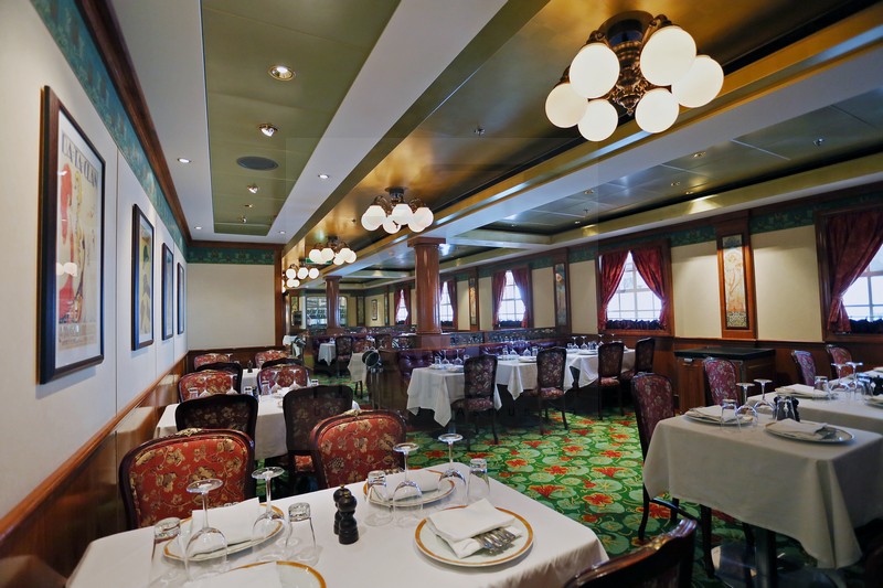 Le Bistro French Restaurant Norwegian Star