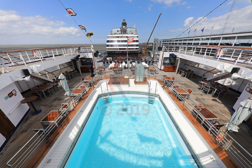 Lido Pool und Sonnendeck MS Astor