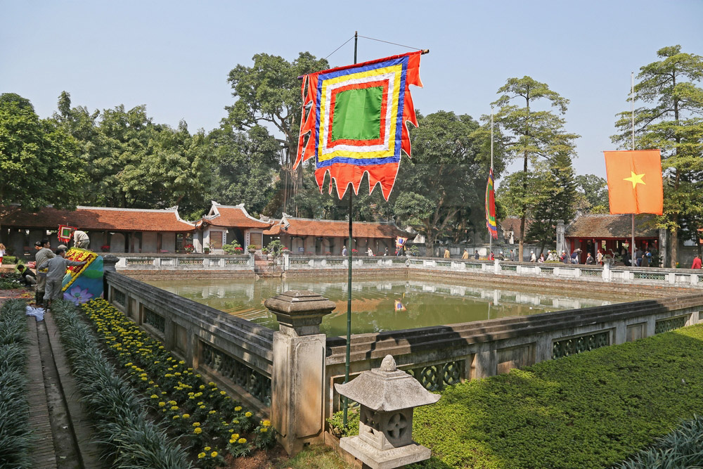 Literaturtempel Pho Quoc Tu Giam Hanoi 07.02.2016 Literaturtempel Pho Quoc Tu Giam Hanoi 07.02.2016