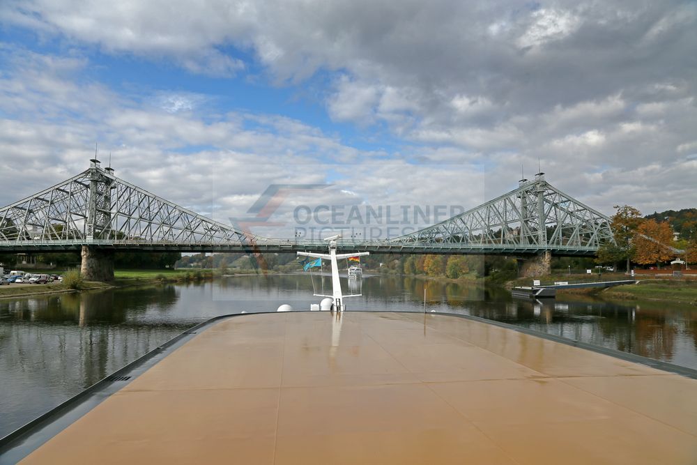 Loschwitzer Brücke Blaues Wunder in Dresden