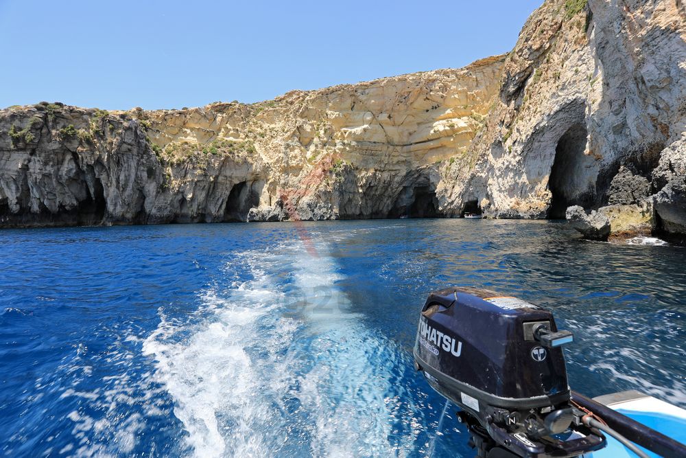 Malta Blaue Grotte Bootsfahrt
