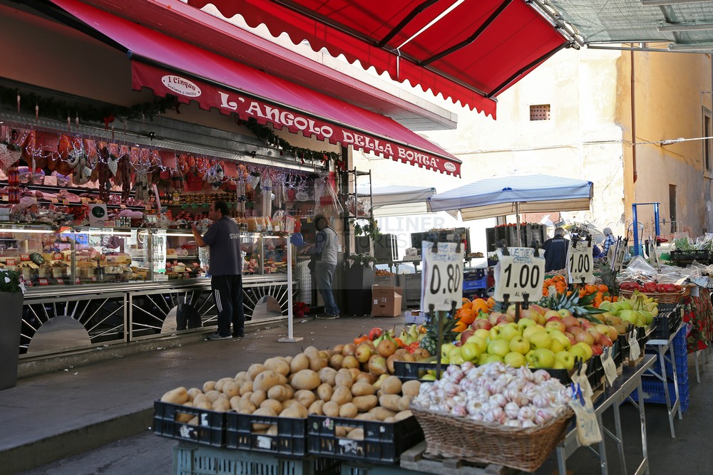Markt in Civitavecchia 21.12.2015
