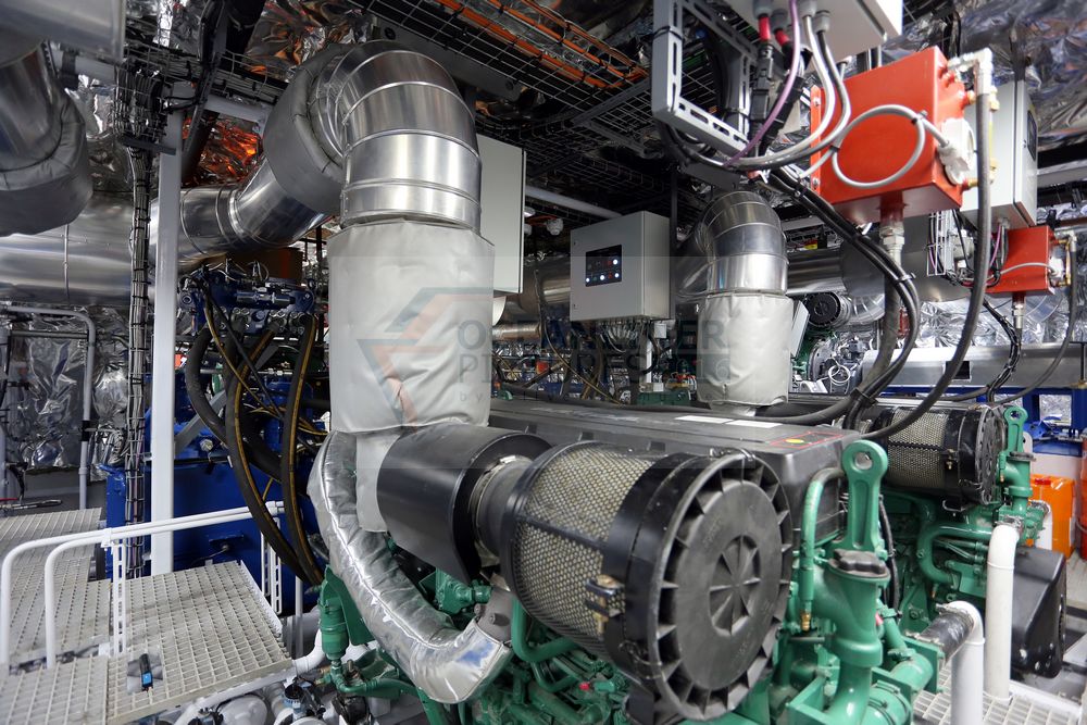 Maschinenraum MS Elbe Princesse