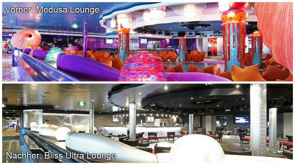 Medusa Lounge wird Bliss Ultra Lounge Norwegian Jade