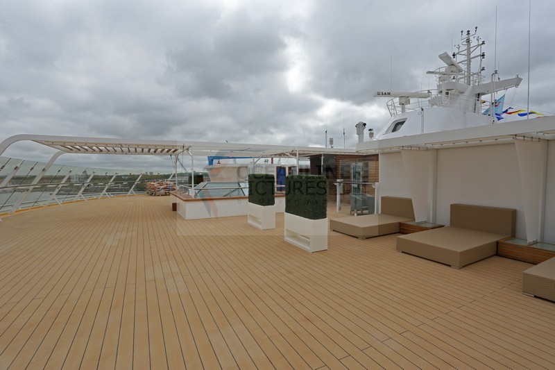 Mein Schiff 4 Sonnendeck für Bewohner der Suiten und Junior Suiten