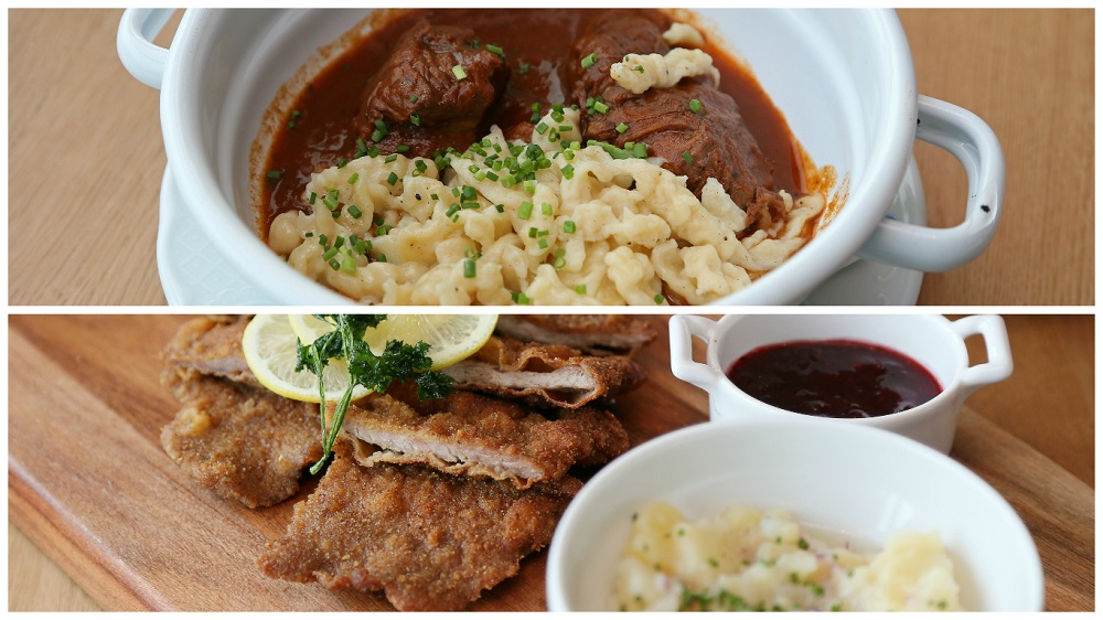 Mein Schiff 5 Herrengulasch und Wiener Schnitzel im Schmankerl