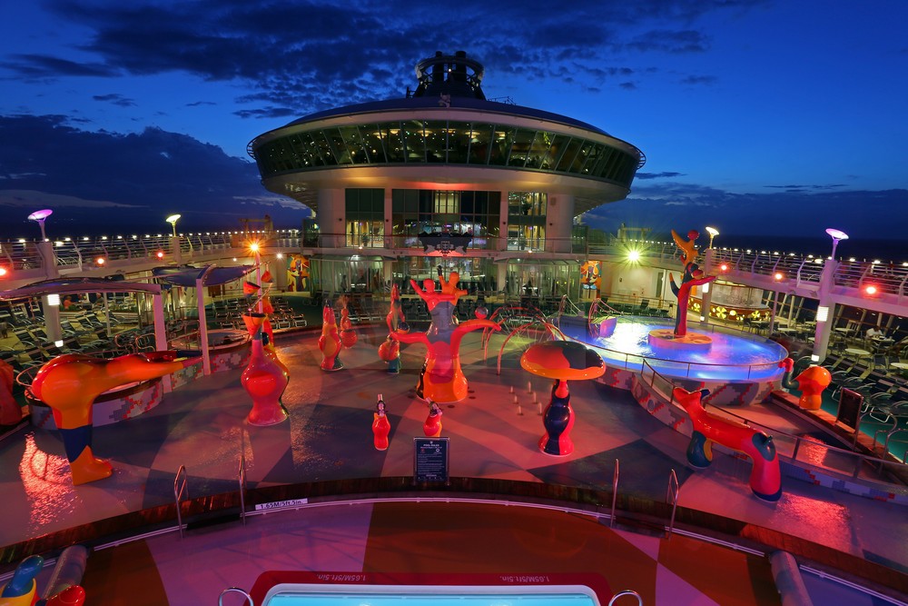 Morgendämmerung an Bord der Independence of the Seas