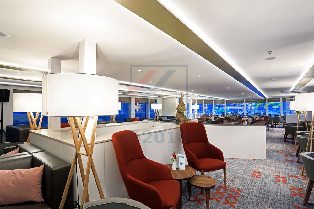 MS Alena Panorama-Lounge mit Detailverbesserung