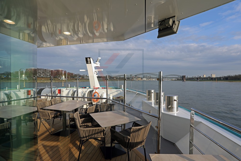 MS Asara Außenbereich Panoramalounge