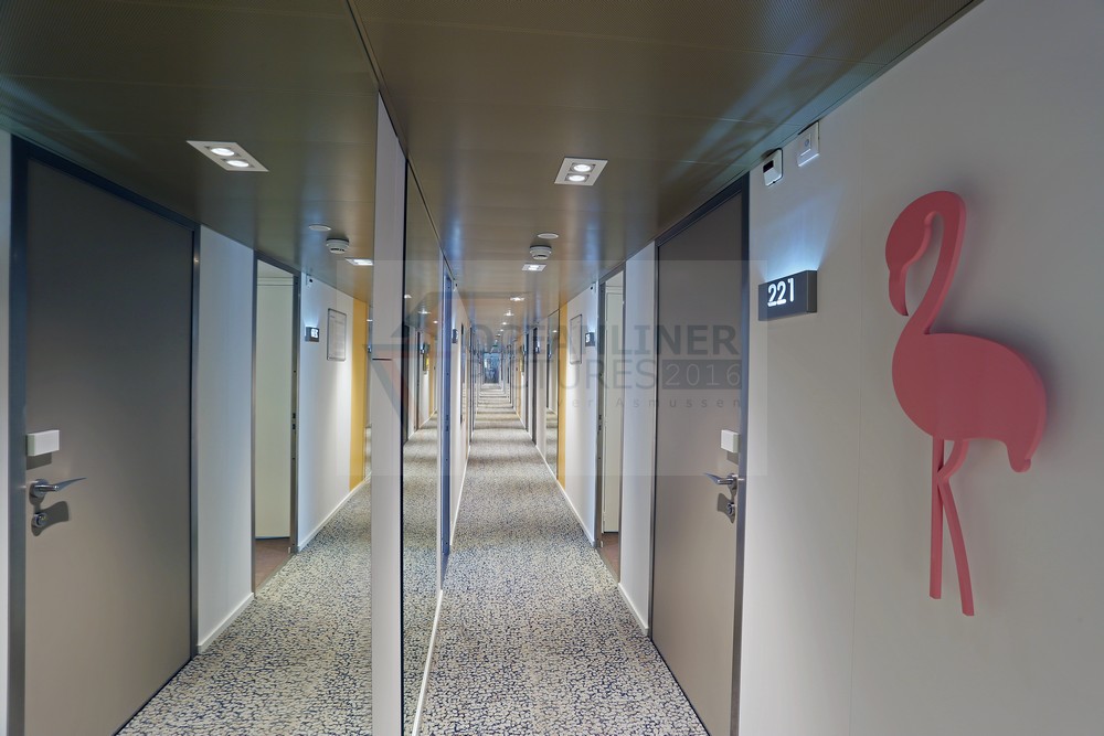 MS Camargue Kabinengang Oberdeck