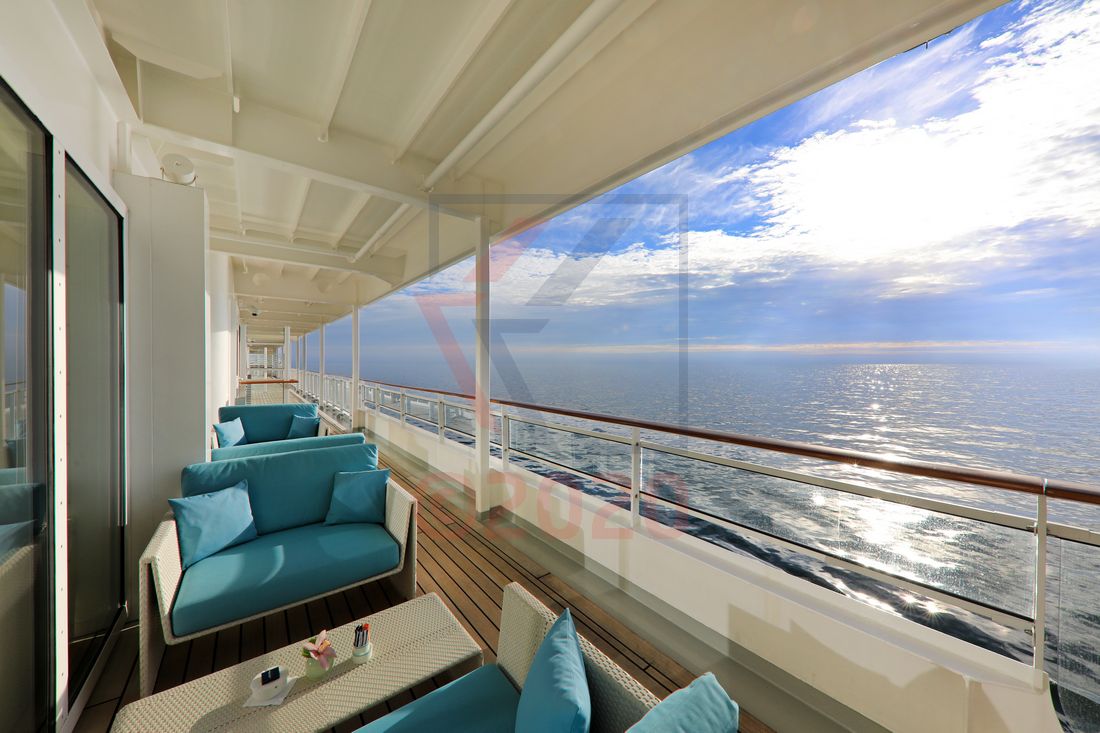 MS Europa 2 Ausblicke am Morgen