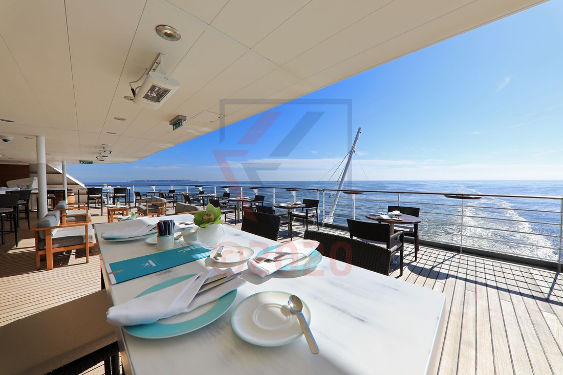 MS Europa 2 Aussenbereich Sansibar