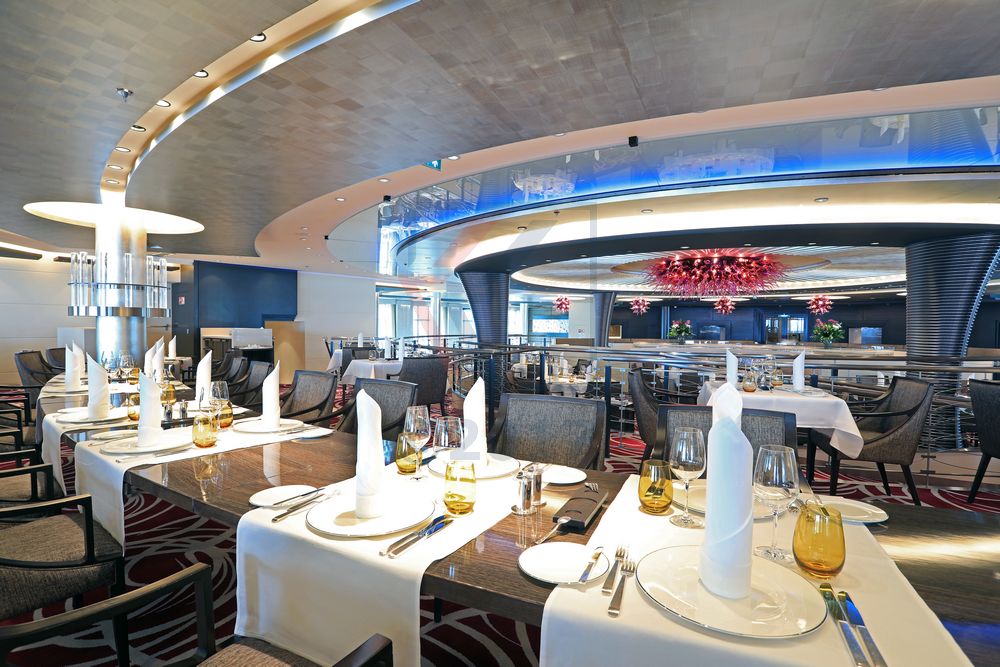 MS Europa 2 Restaurant Weltmeere