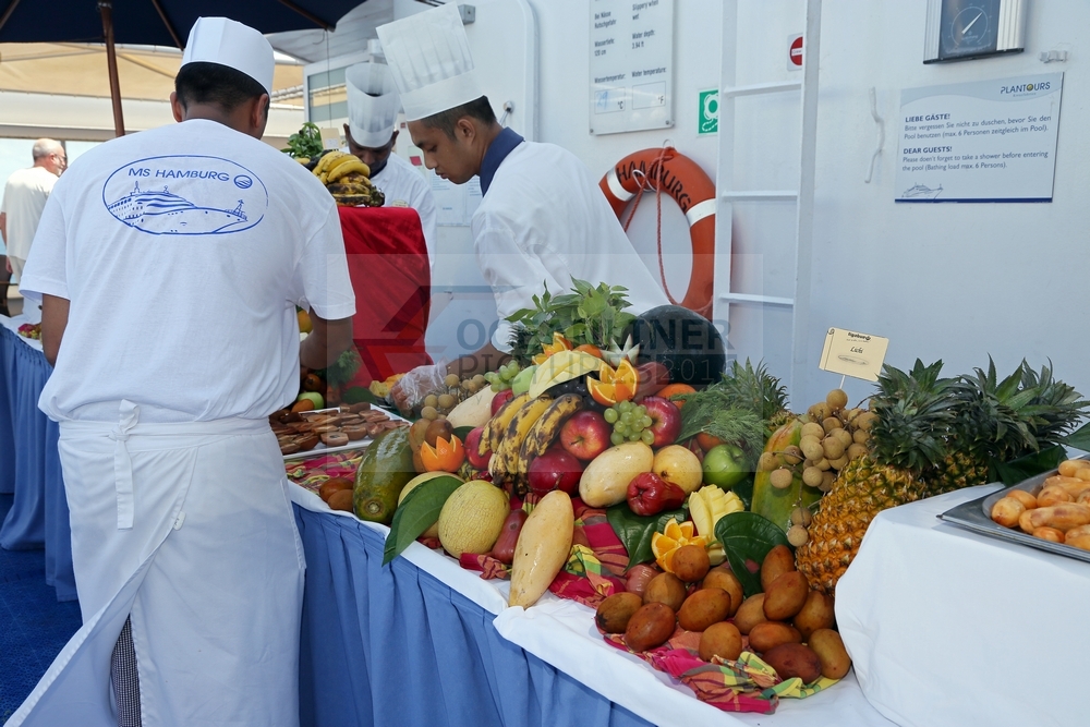 MS Hamburg Früchtebuffet 28.01.2016 MS Hamburg Früchtebuffet 28.01.2016