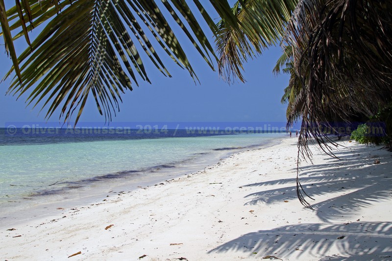 Strand auf Desroches