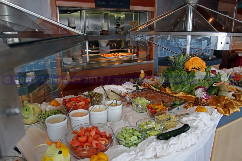 Salatbuffet MS HAMBURG