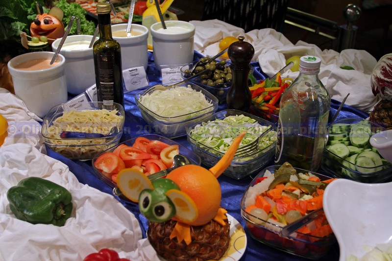 Salatbuffet MS HAMBURG 