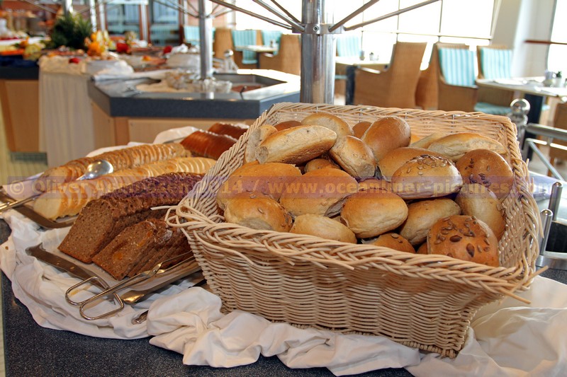 Brotauswahl Frühstücksbuffet