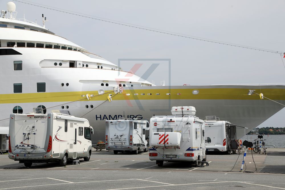 MS Hamburg Liegeplatz in Karlskrona MS Hamburg Liegeplatz in Karlskrona