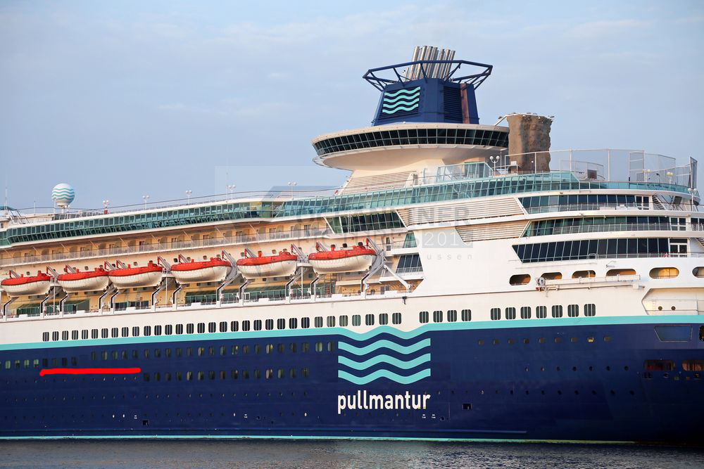 MS Monarch Verschiebung der Decks 5-7