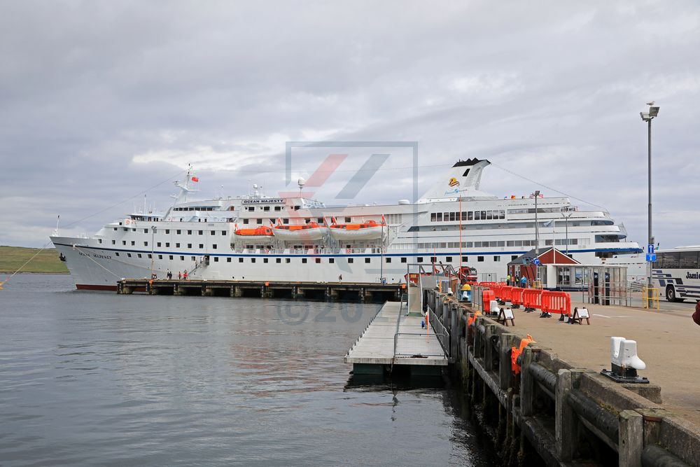 MS Ocean Majesty in Lerwick