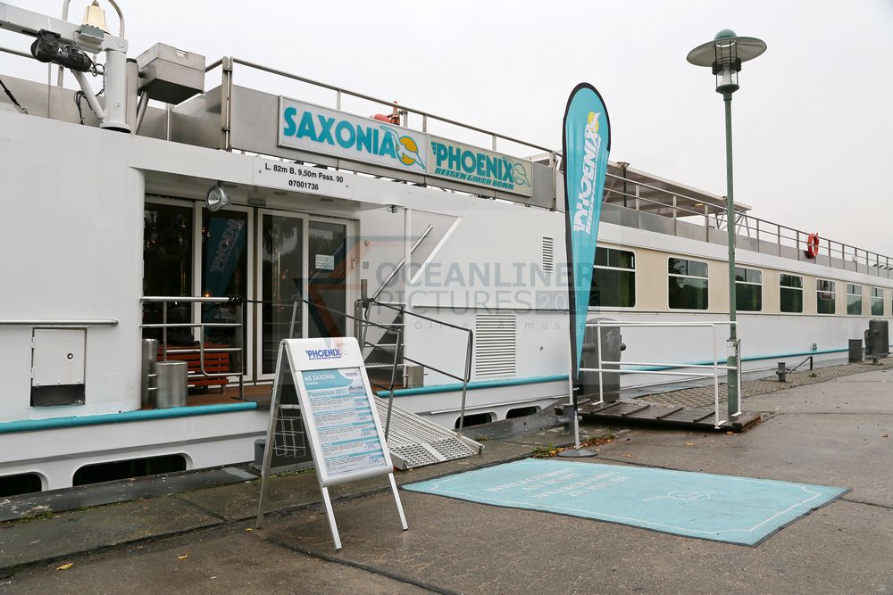 MS Saxonia Eingang zum Schiff