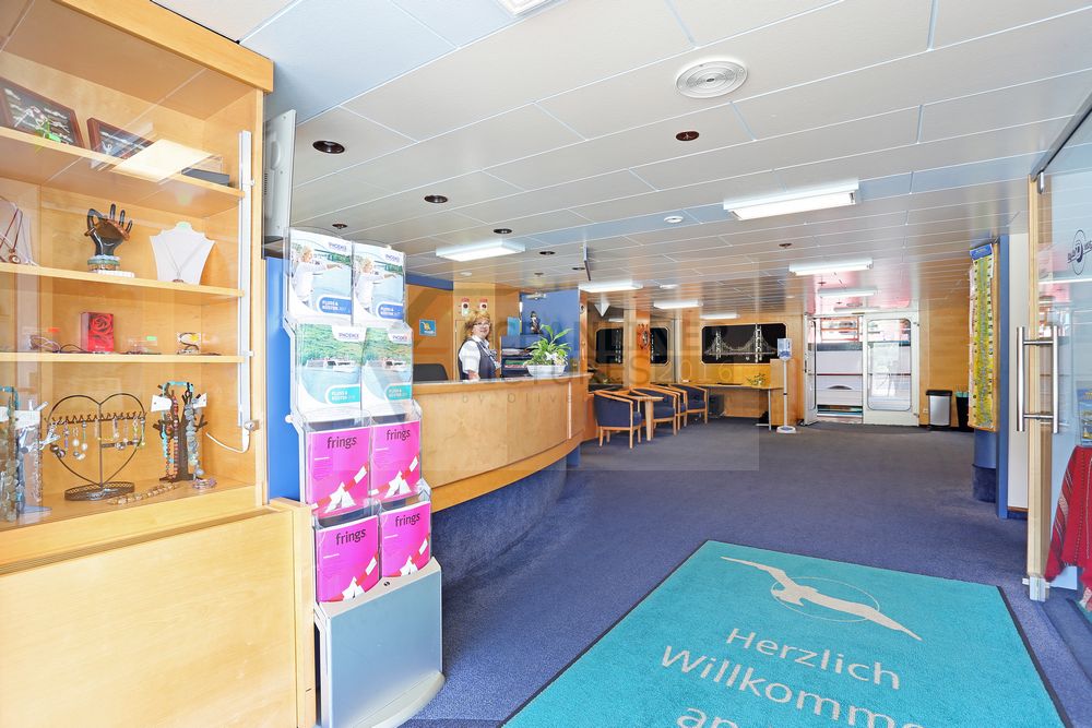 MS Sofia Rezeption und Foyer MS Sofia Rezeption und Foyer