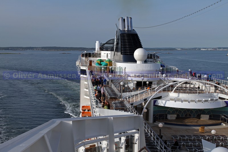 MSC Orchestra verlässt Göteborg