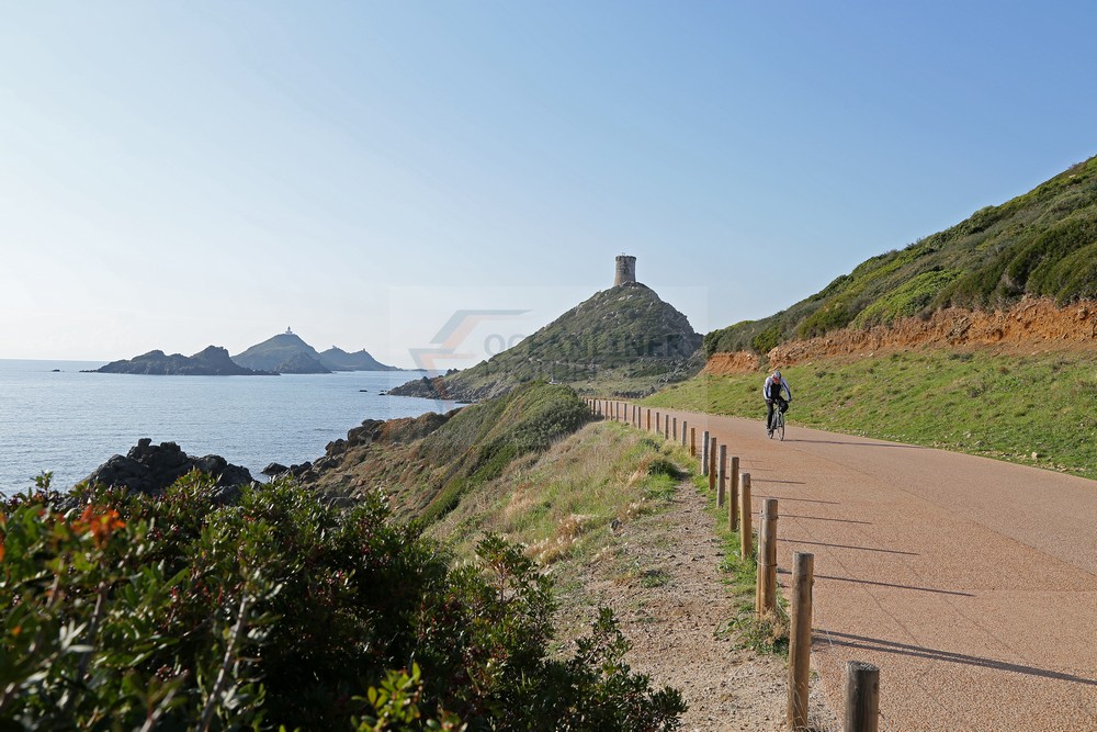 Naturlandschaft am Pointe de la Parata, Korsika