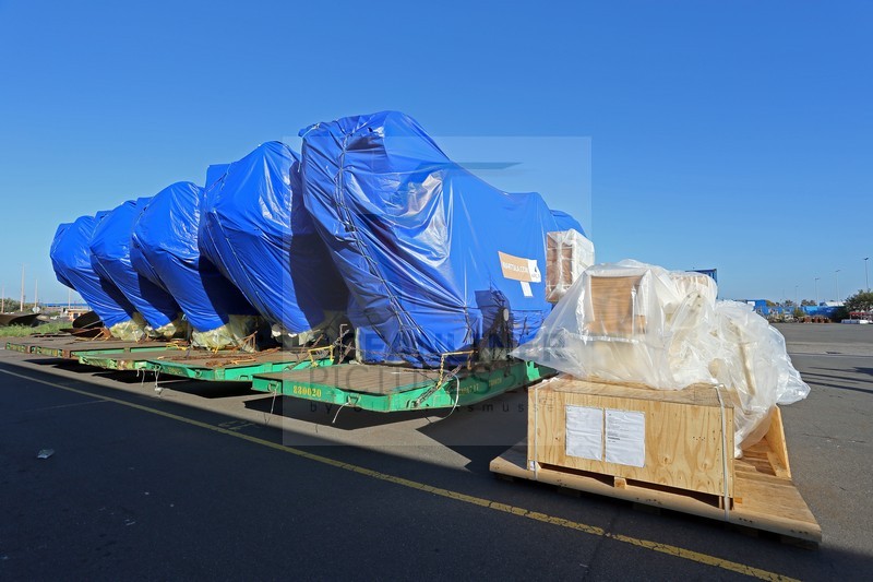 neue Wartsila Maschinen, Generator und Zwischengetriebe