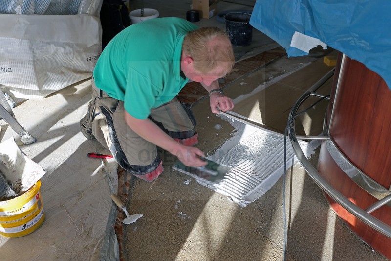 neuer Bodenbelag MS Artania Pazifik Lounge 24.11.2014 neuer Bodenbelag MS Artania Pazifik Lounge 24.11.2014