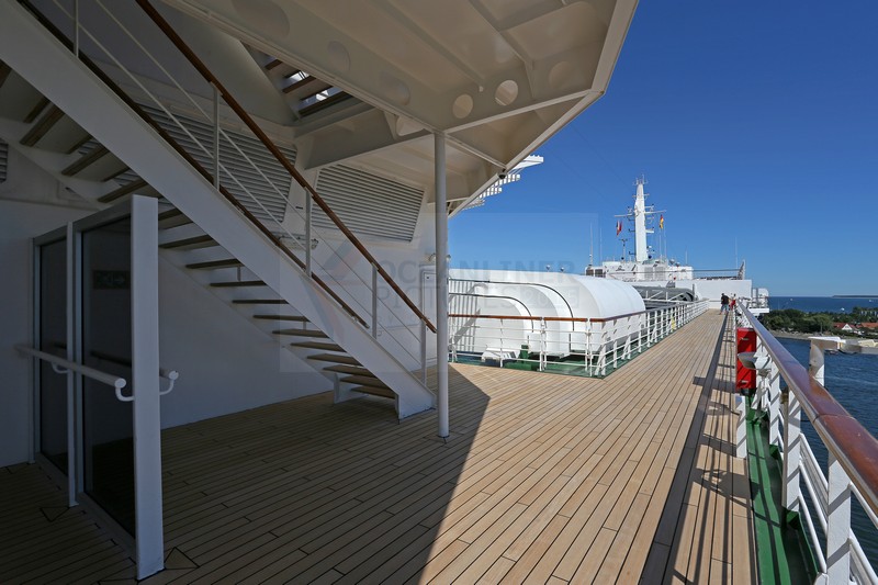 obere Galerie Sonnendeck MS Arcadia