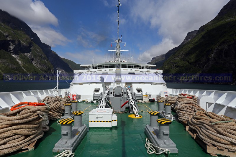 Ocean Majesty im Sunnylvsfjord in Norwegen