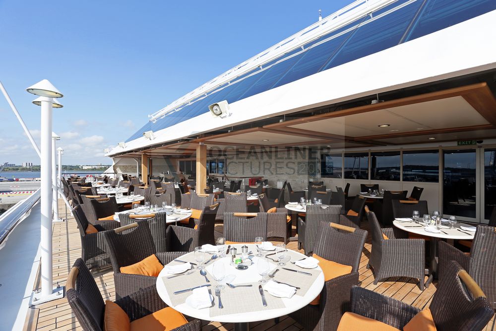 Oceania Cruises MS Nautica Terrace Café Außenbereich