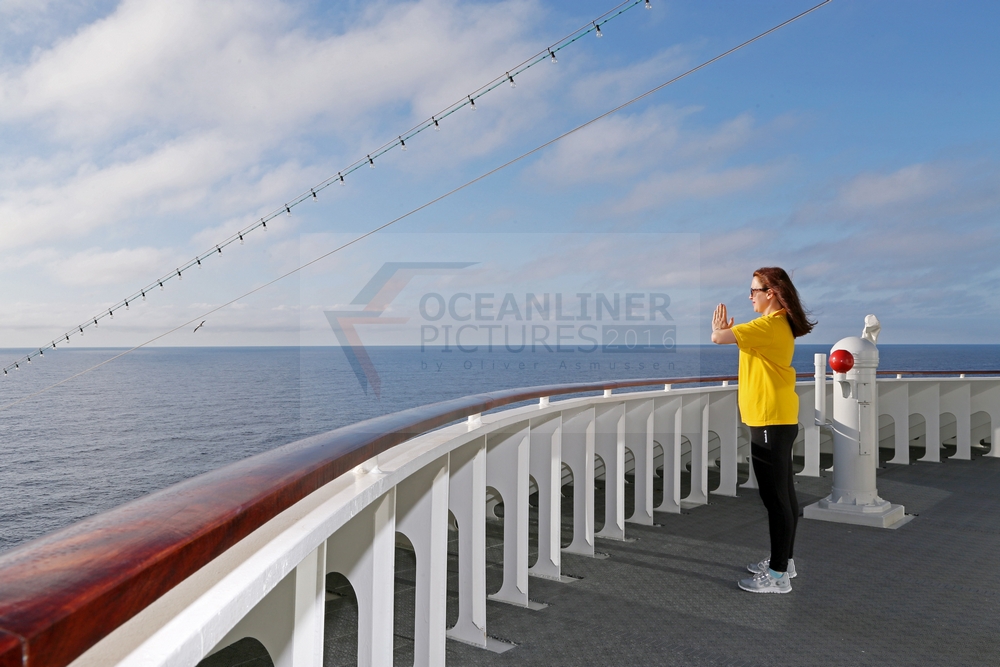 Olga Frühsport, Yoga, MS Hamburg 13.02.2016