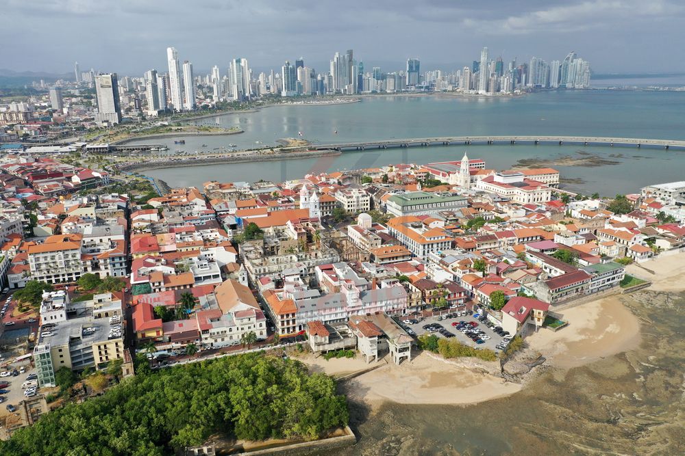 Panama Altstadt Casco Viejo und Panama City Neustadt