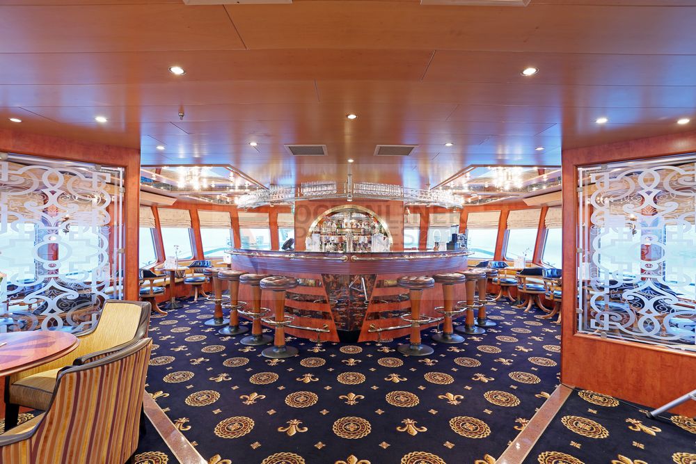 Panorama-Lounge Bar MS Saxonia