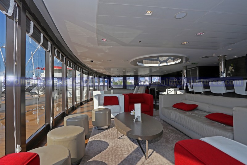 Panorama Lounge der Le Boreal