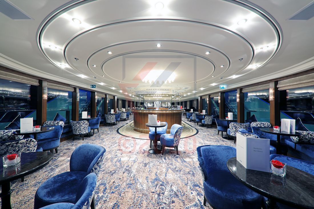 Panoramalounge MS Inspire Blick zum Heck