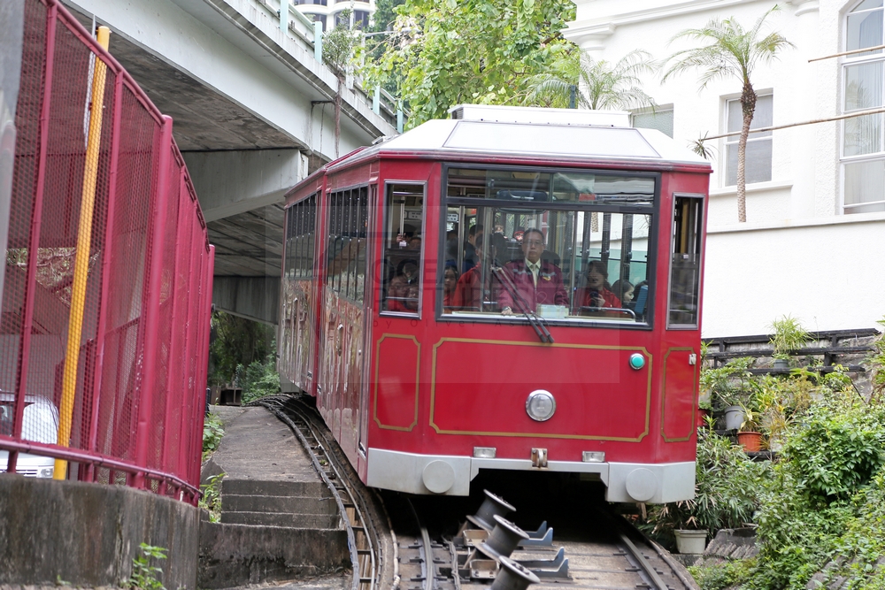 Peak Tram Hong Kong 10.02.2016