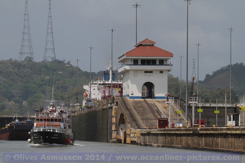 Pedro Miguel Schleuse Panamakanal