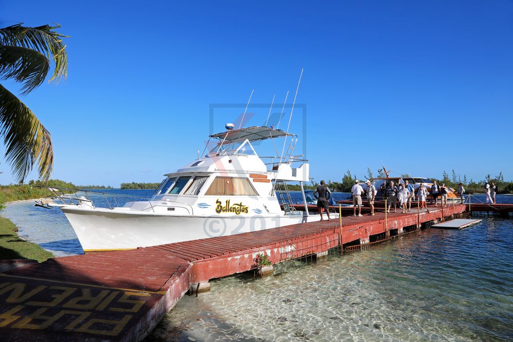 Pier am Playa Sirena Cayo Largo, Kuba